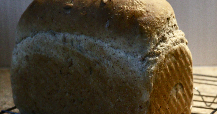 Beautiful Soft Seeded Wholemeal Sandwich Loaf