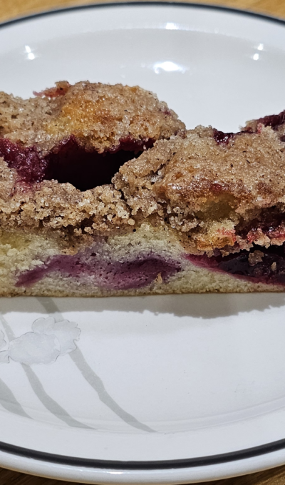 Simplicity: Unleash the Flavour of an Easy Plum Streusel Cake